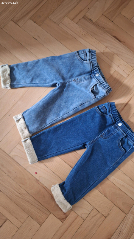 Zateplené nohavice - 6-9 m