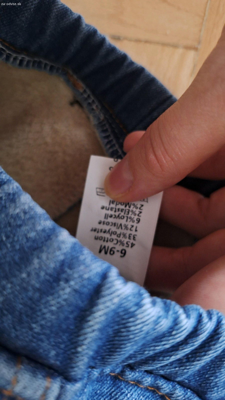 Zateplené nohavice - 6-9 m